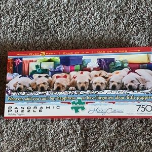 Buffalo Games “Holiday Puppies” 750 pc. Puzzle